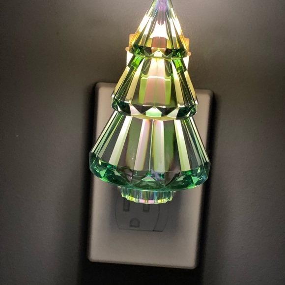 🎄Crystal Tree Nightlight Wallflower Plug In Brand New Bath & Body Works - Picture 6 of 9
